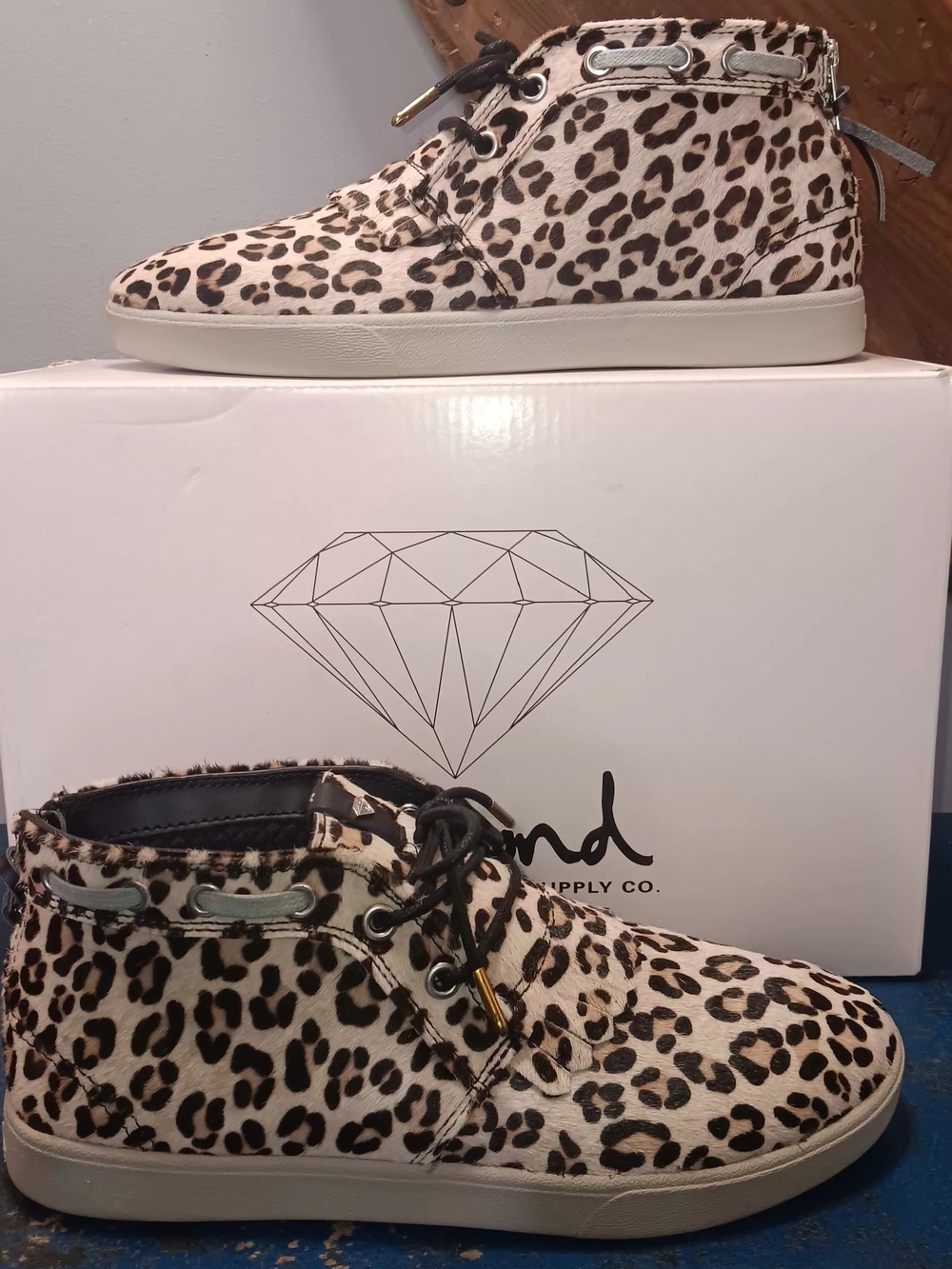 Leopard Print Ankle Booties - Women's Casual Fashion
